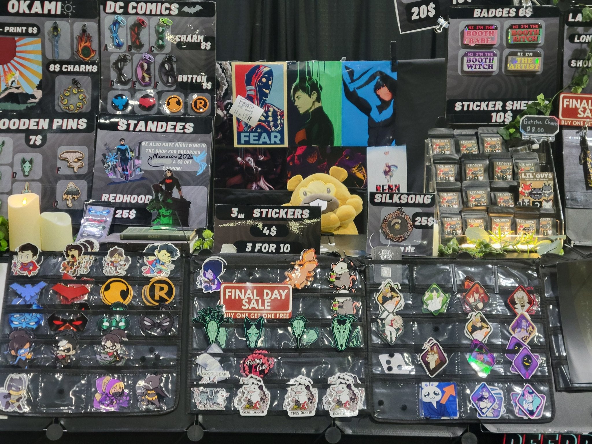 Shop drop + Momocon