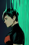 Image of Jason Todd from the Lazarus Pit, illustration by Deerbits Studios, featuring vibrant colors and detailed comic-style art.