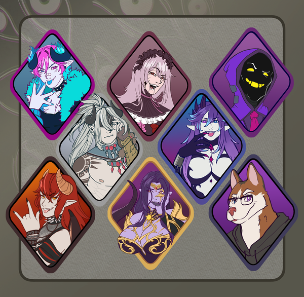 Vtuber Stickers | Wave 1