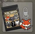 Colorful Lil Guys Blind Bag by Deerbits Studios with various small collectible toy figures inside.